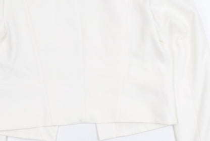 Hugo Boss Women's White Suit Jacket, UK 10, Lined