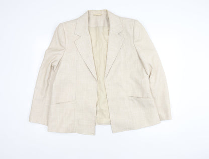 EWM Pure Classics Women's Ivory Blazer Size 18