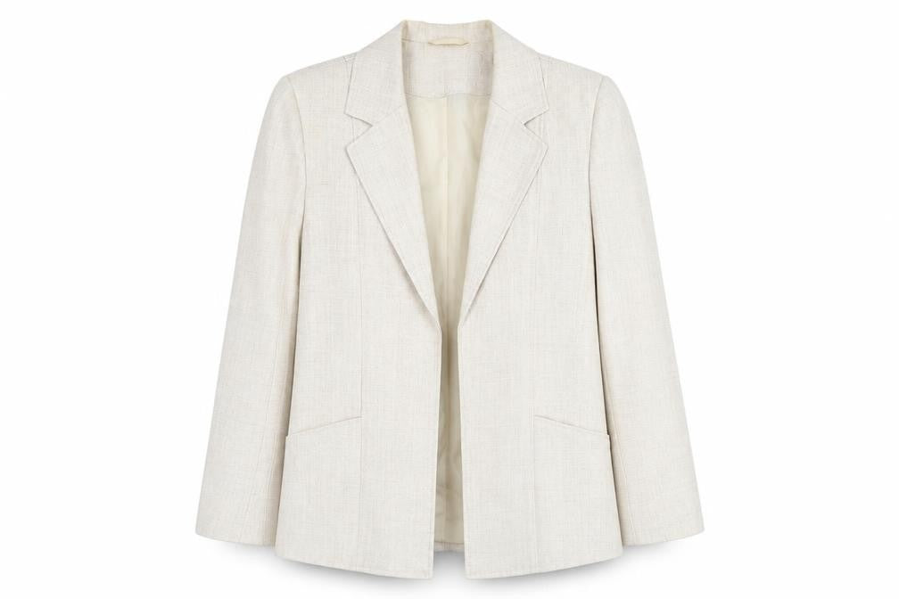Womens UK Size 18 EWM Pure Classics  Ivory Blazer