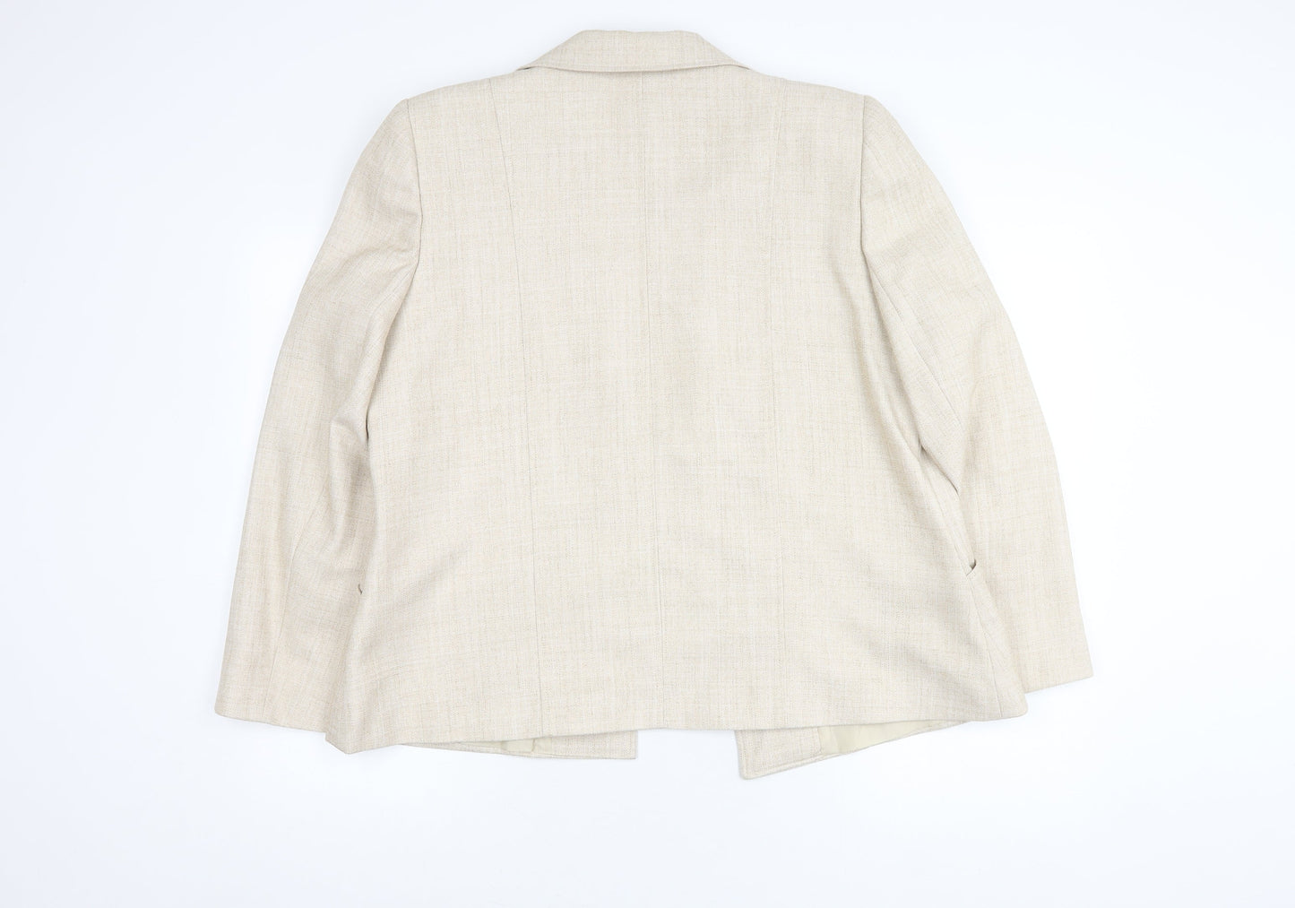 EWM Pure Classics Women's Ivory Blazer Size 18