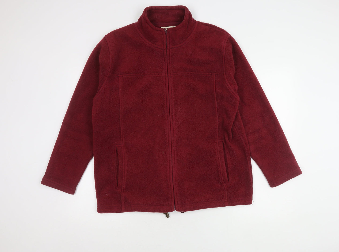 Womens UK Size 14 EWM Red Basic Jacket
