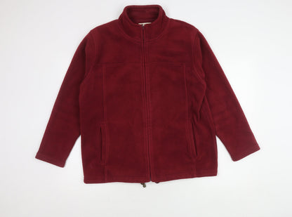 Womens UK Size 14 EWM Red Basic Jacket