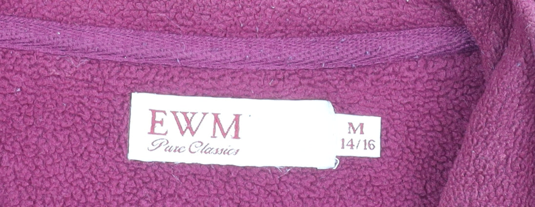 Womens UK Size 14 EWM Red Basic Jacket