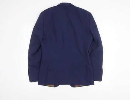Mens UK Size 38 NEXT Regular Blue Suit Jacket