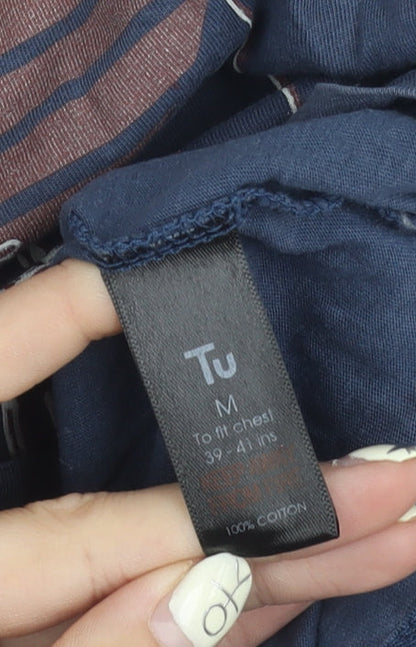 Tu Men's Blue Volkswagen Graphic T-Shirt Size M