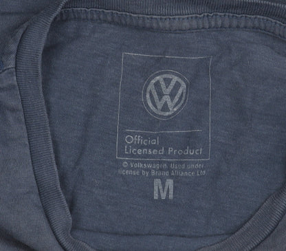 Tu Men's Blue Volkswagen Graphic T-Shirt Size M