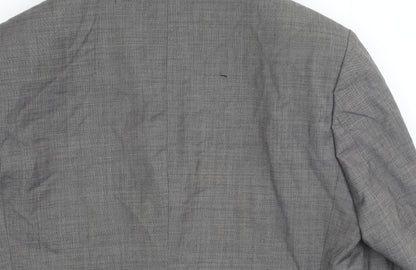 Mens UK Size 42 Burton Regular Grey Suit Jacket