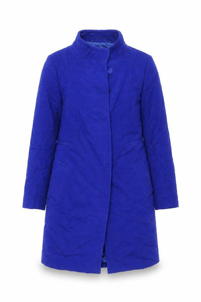 Womens UK Size 14 Coast Blue Overcoat