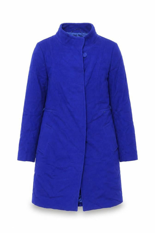 Womens UK Size 14 Coast Blue Overcoat
