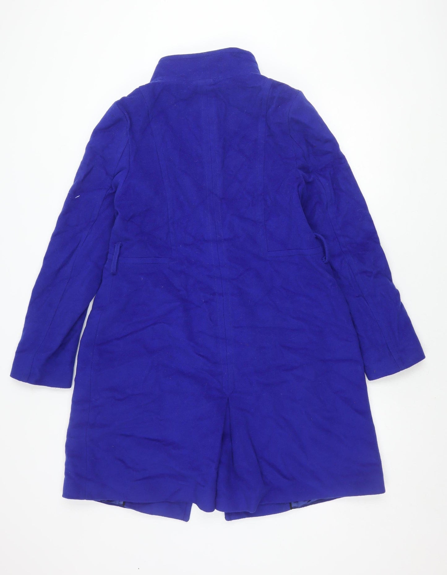 Womens UK Size 14 Coast Blue Overcoat