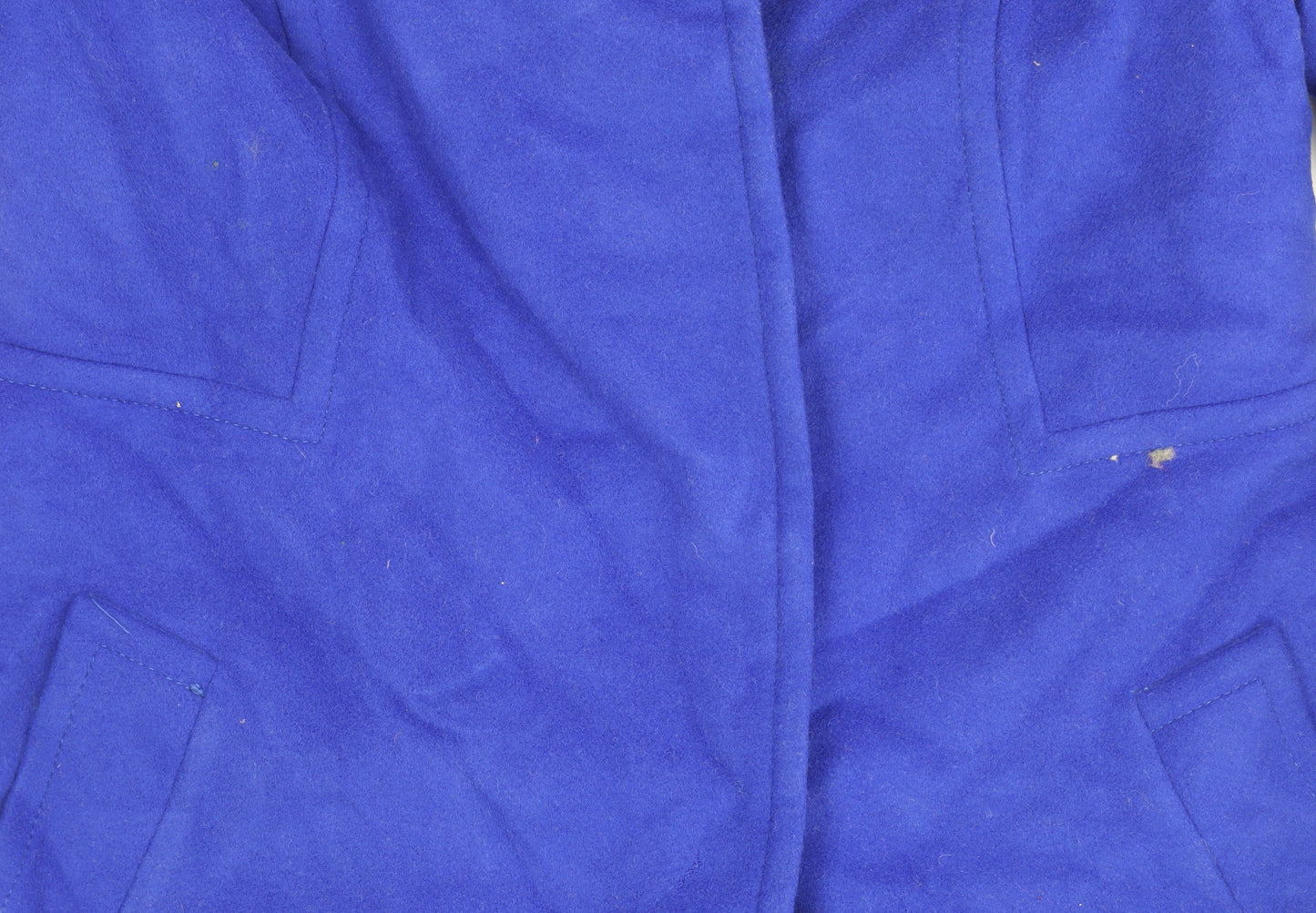 Womens UK Size 14 Coast Blue Overcoat