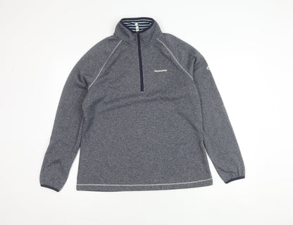 Unisex Adults UK Size L Craghoppers Grey Pullover Sweatshirt