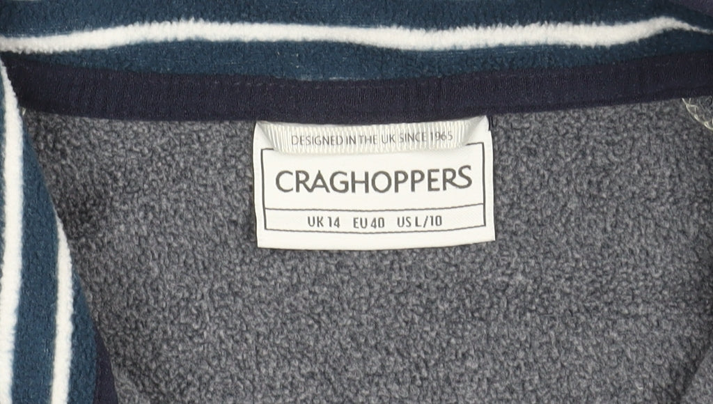 Unisex Adults UK Size L Craghoppers Grey Pullover Sweatshirt
