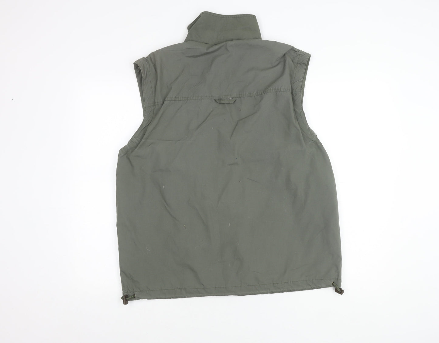 Mens UK Size M Highpoint Green Utility Vest