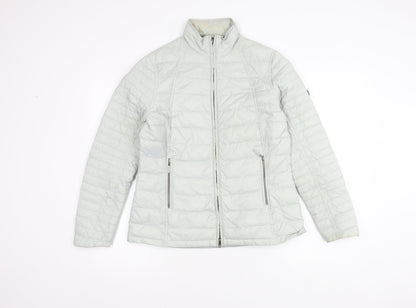 Barbour Women's Grey Puffer Jacket Size 12