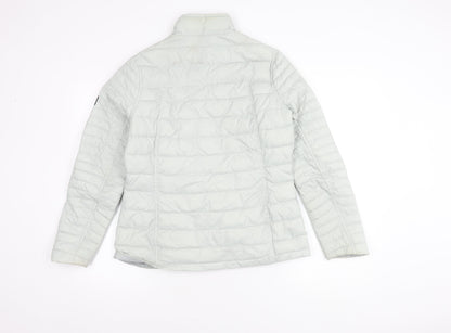 Barbour Women's Grey Puffer Jacket Size 12