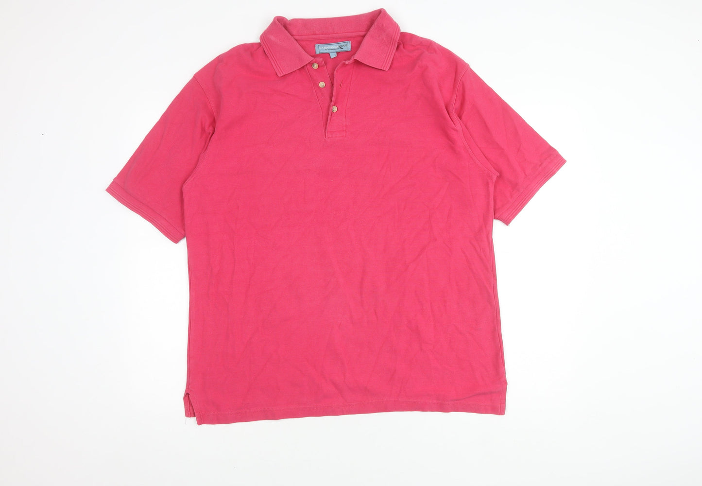 Greenwoods Escape Men's Pink Polo Shirt XL