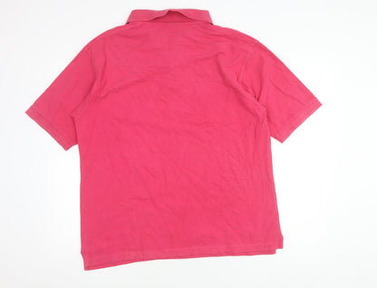 Greenwoods Escape Men's Pink Polo Shirt XL
