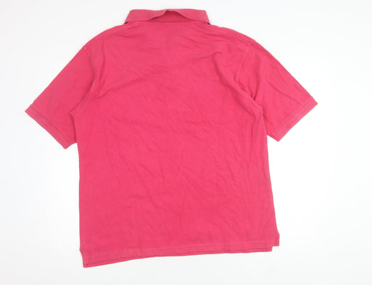 Greenwoods Escape Men's Pink Polo Shirt XL