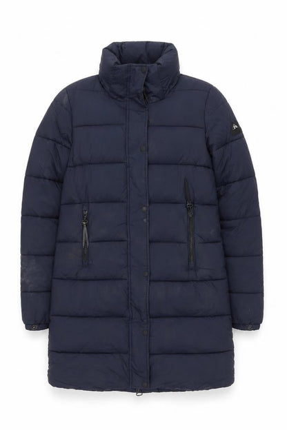 Womens UK Size 6 Superdry Navy Puffer Jacket