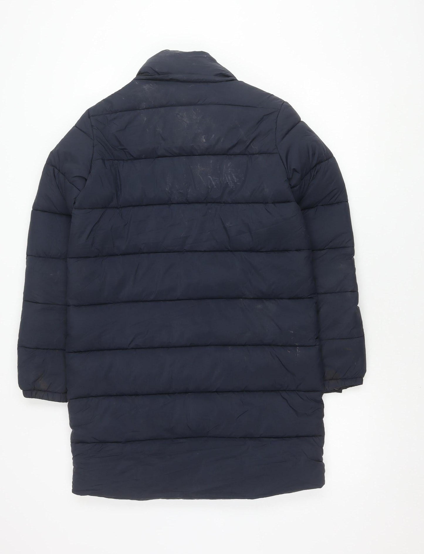 Womens UK Size 6 Superdry Navy Puffer Jacket