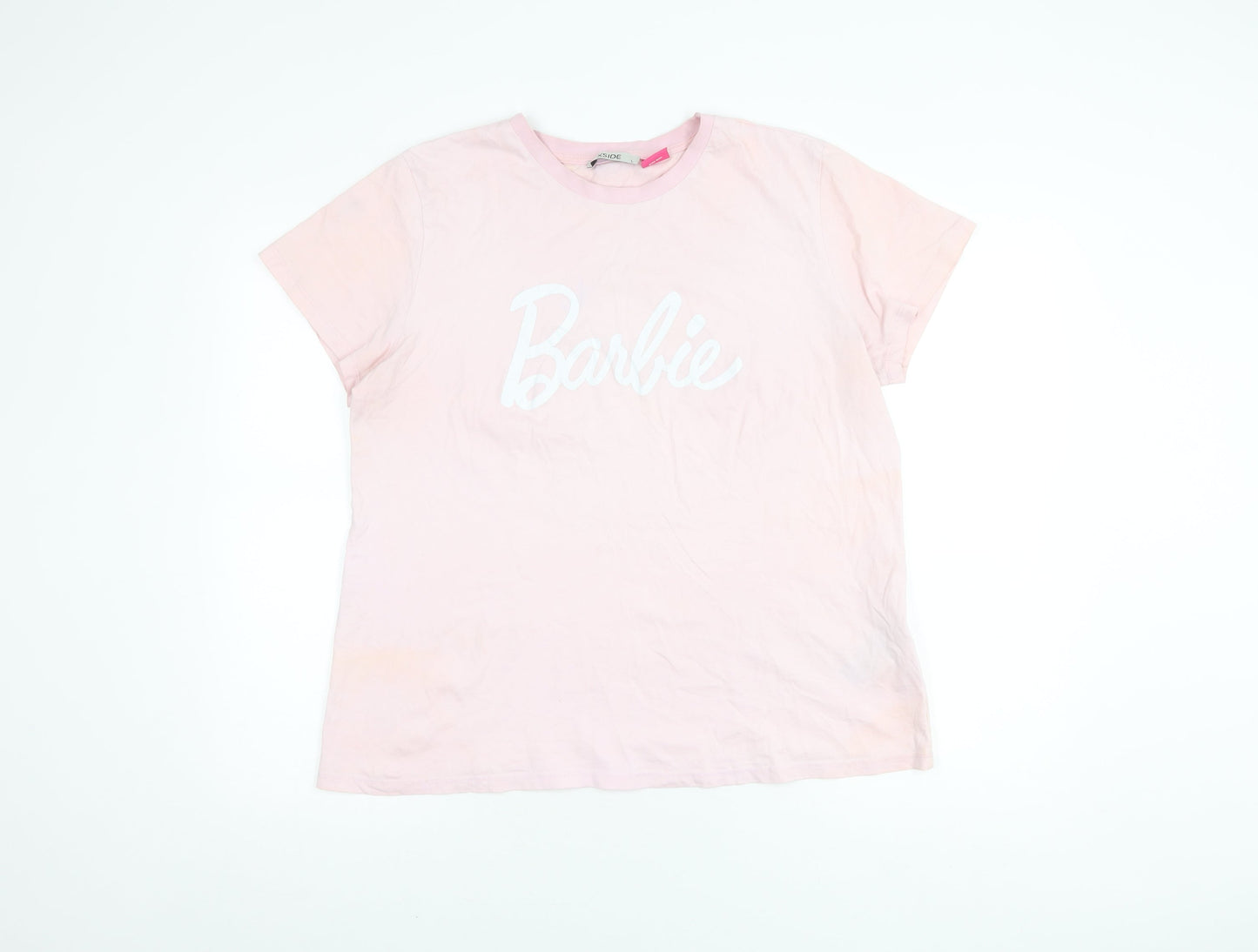 Xside Women Pink L Barbie T-Shirt