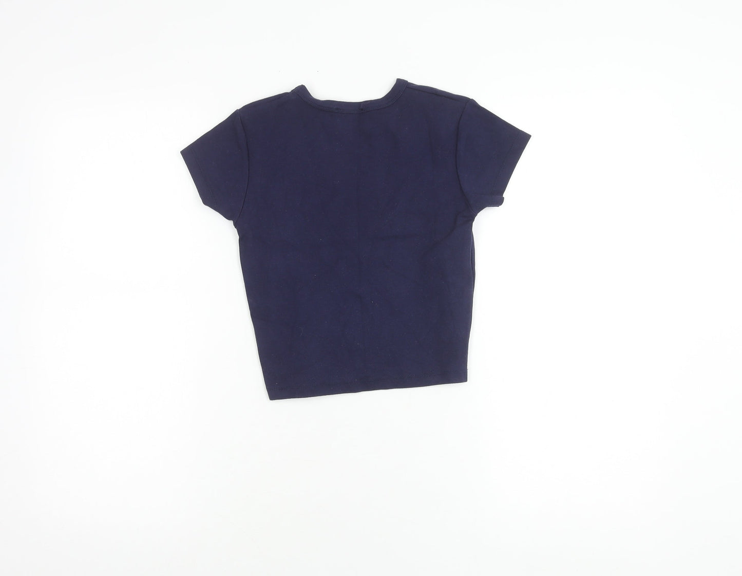 Teens UK Size 10 Pacific Republic Blue  T-Shirt