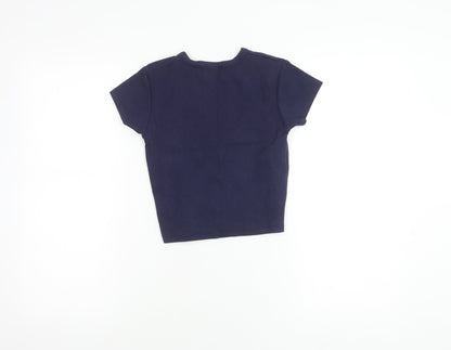 Teens UK Size 10 Pacific Republic Blue  T-Shirt