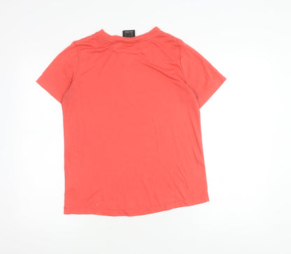 Unisex Adults UK Size S Nike Red Basic T-Shirt