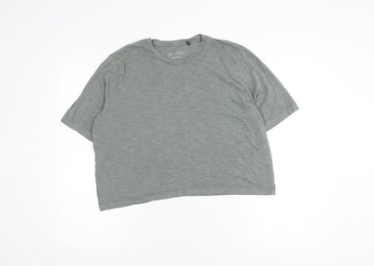 Asquith Womens Grey Relaxed Fit T-Shirt Size S