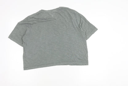 Asquith Womens Grey Relaxed Fit T-Shirt Size S