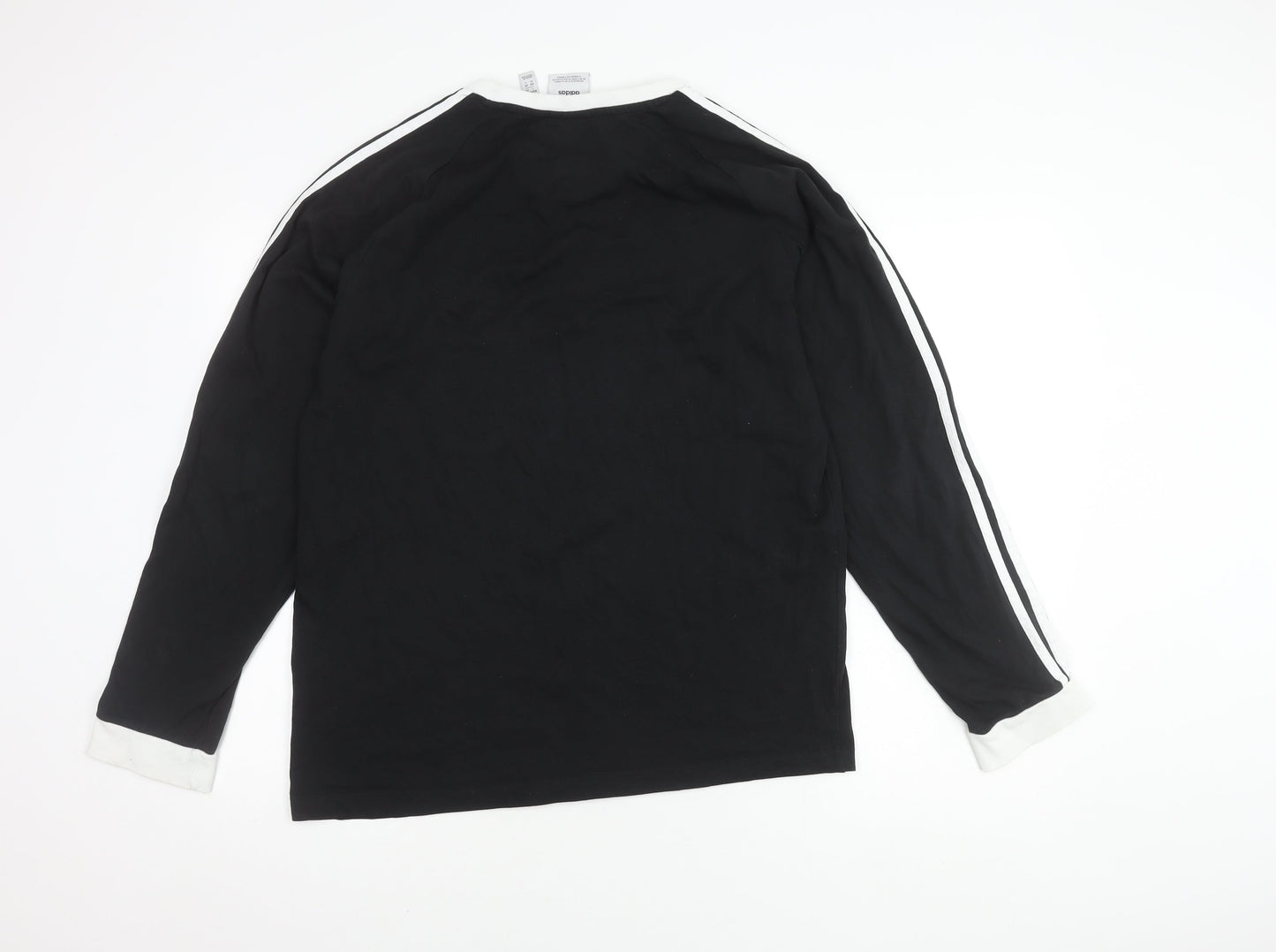 adidas Men's Black Long Sleeve T-Shirt XL
