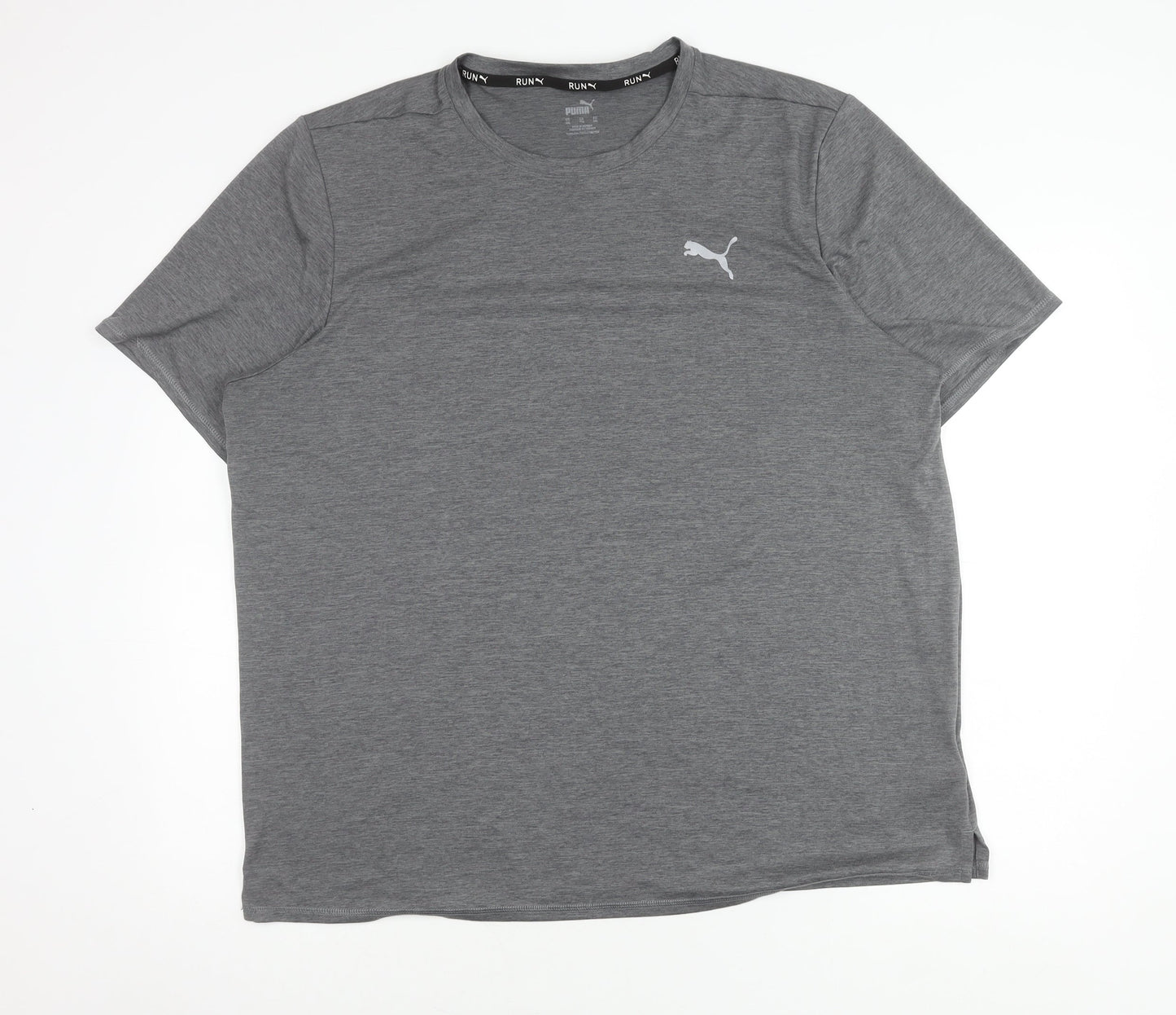 Puma Men's Grey XL Running T-Shirt