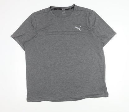 Puma Men's Grey XL Running T-Shirt