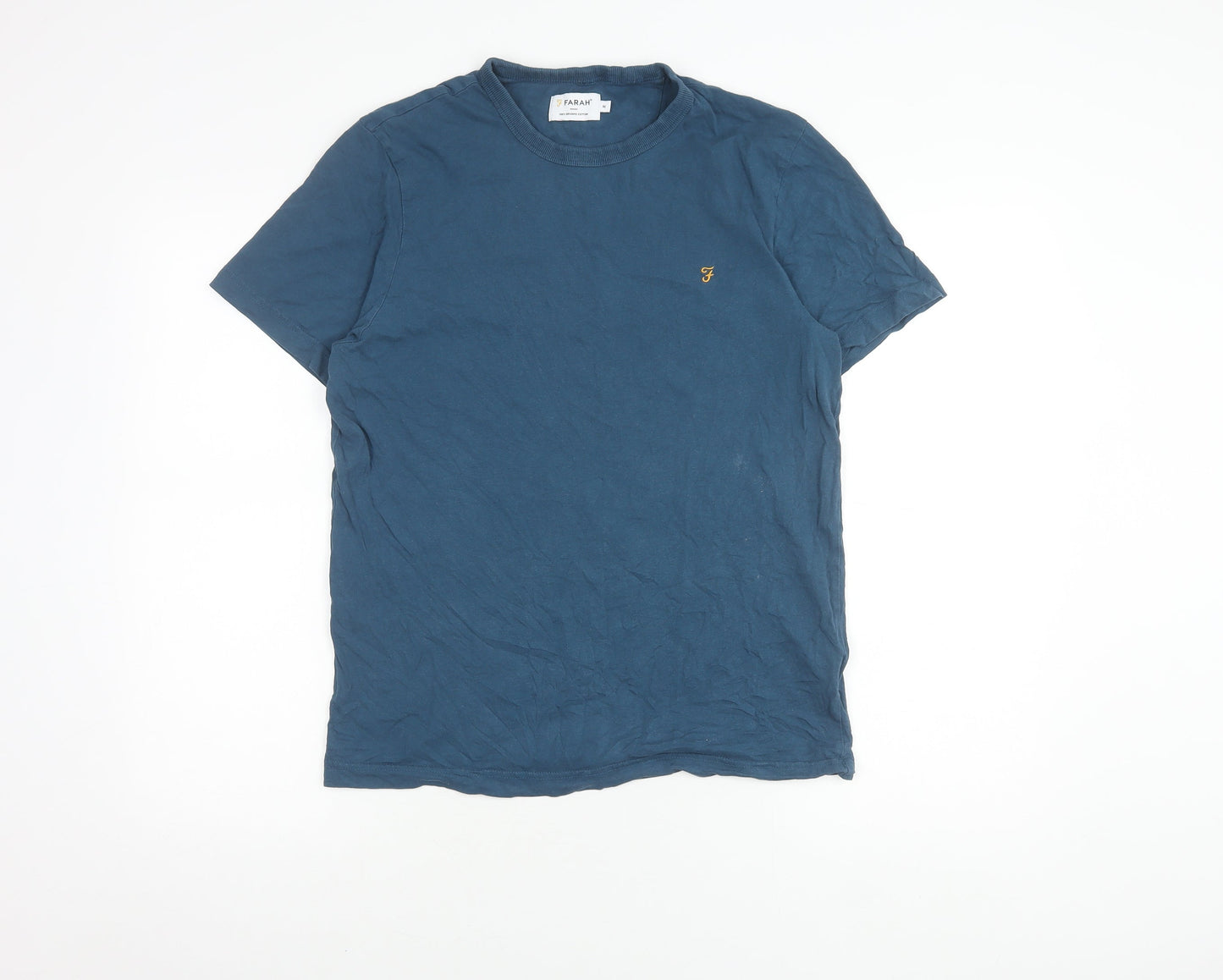 Mens UK Size M Farah Blue  T-Shirt
