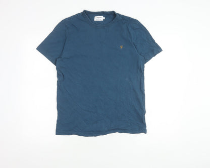 Mens UK Size M Farah Blue  T-Shirt