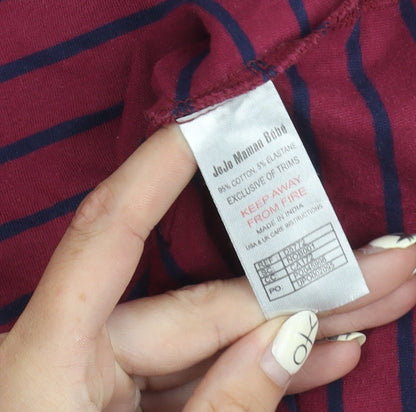 JoJo Maman Bébé Women's Multicoloured Striped Dress, Size S