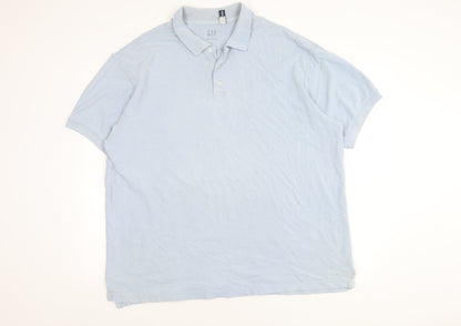 GAP Men's Blue XL Polo Shirt Short Sleeve