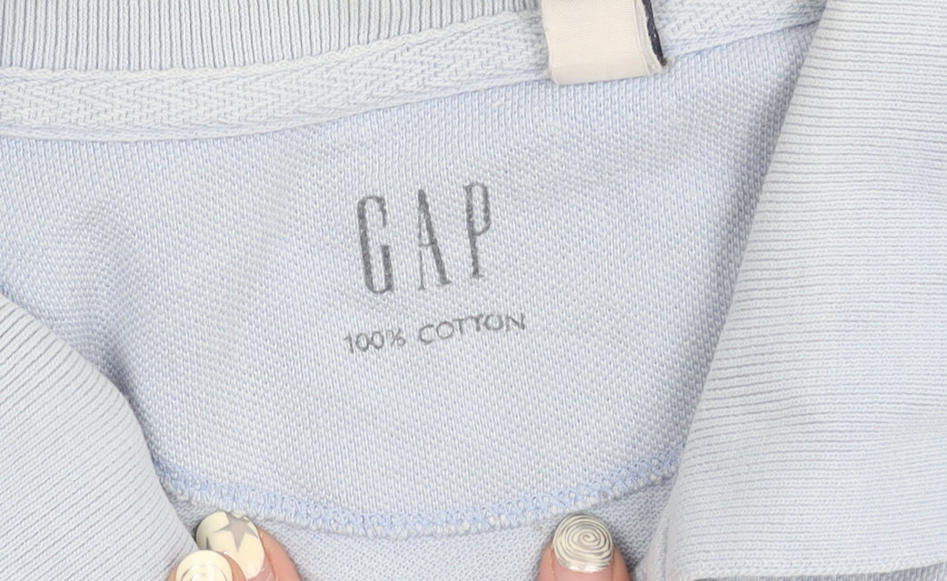 GAP Men's Blue XL Polo Shirt Short Sleeve