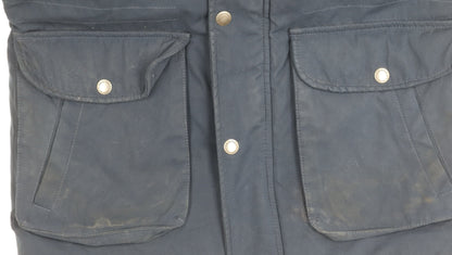 Mens UK Size S JACK & JONES Blue Parka Coat