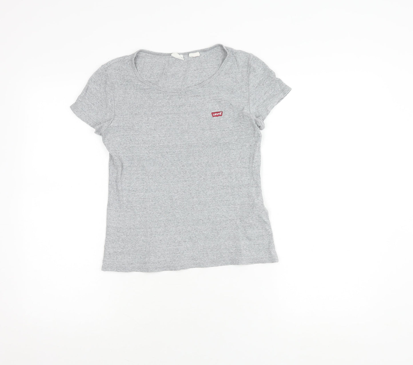 Womens UK Size S Levi's Grey Basic T-Shirt
