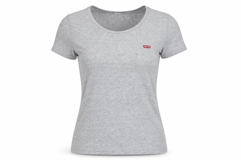 Womens UK Size S Levi's Grey Basic T-Shirt