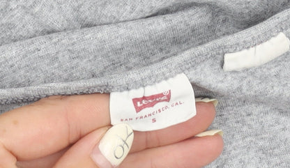 Womens UK Size S Levi's Grey Basic T-Shirt