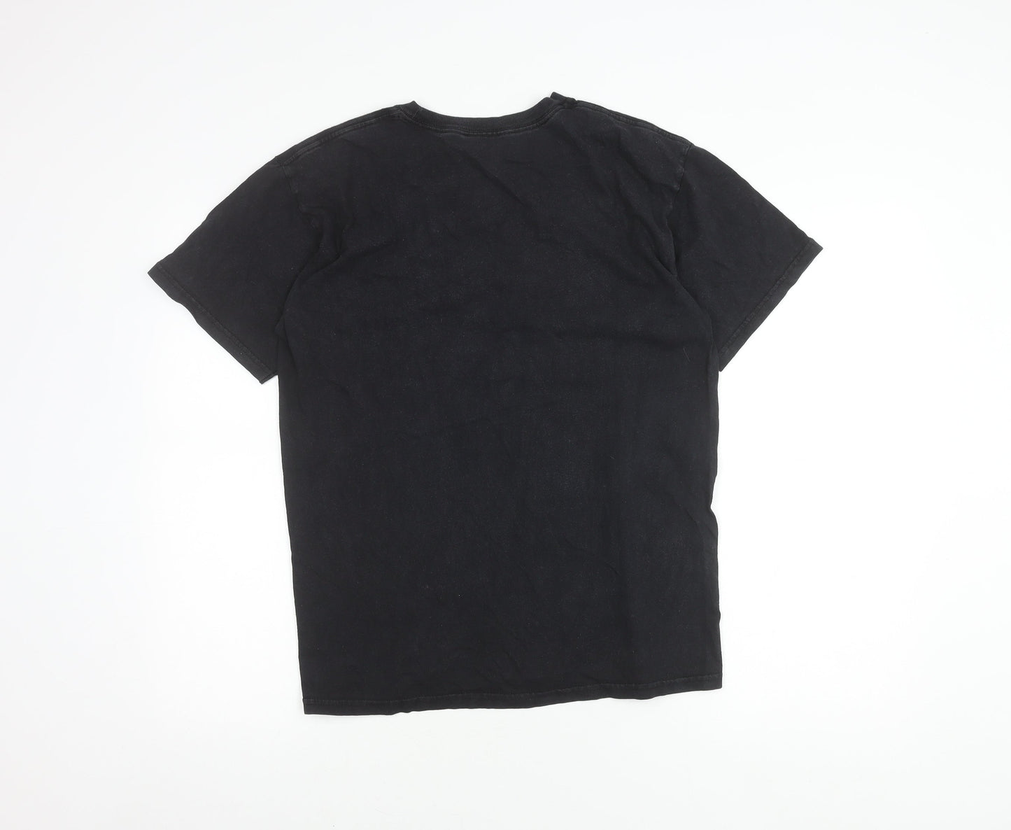 Mens UK Size M HUF Black  T-Shirt