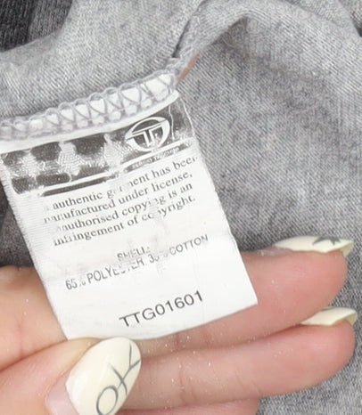 Sergio Tacchini Men's XL Grey Polo Shirt