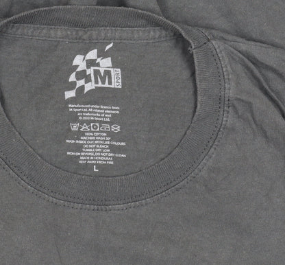 M Sport Men's Black Racing Graphic T-Shirt L