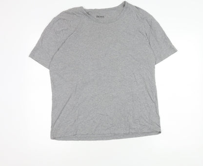 Mens UK Size XL HUGO BOSS Grey  T-Shirt