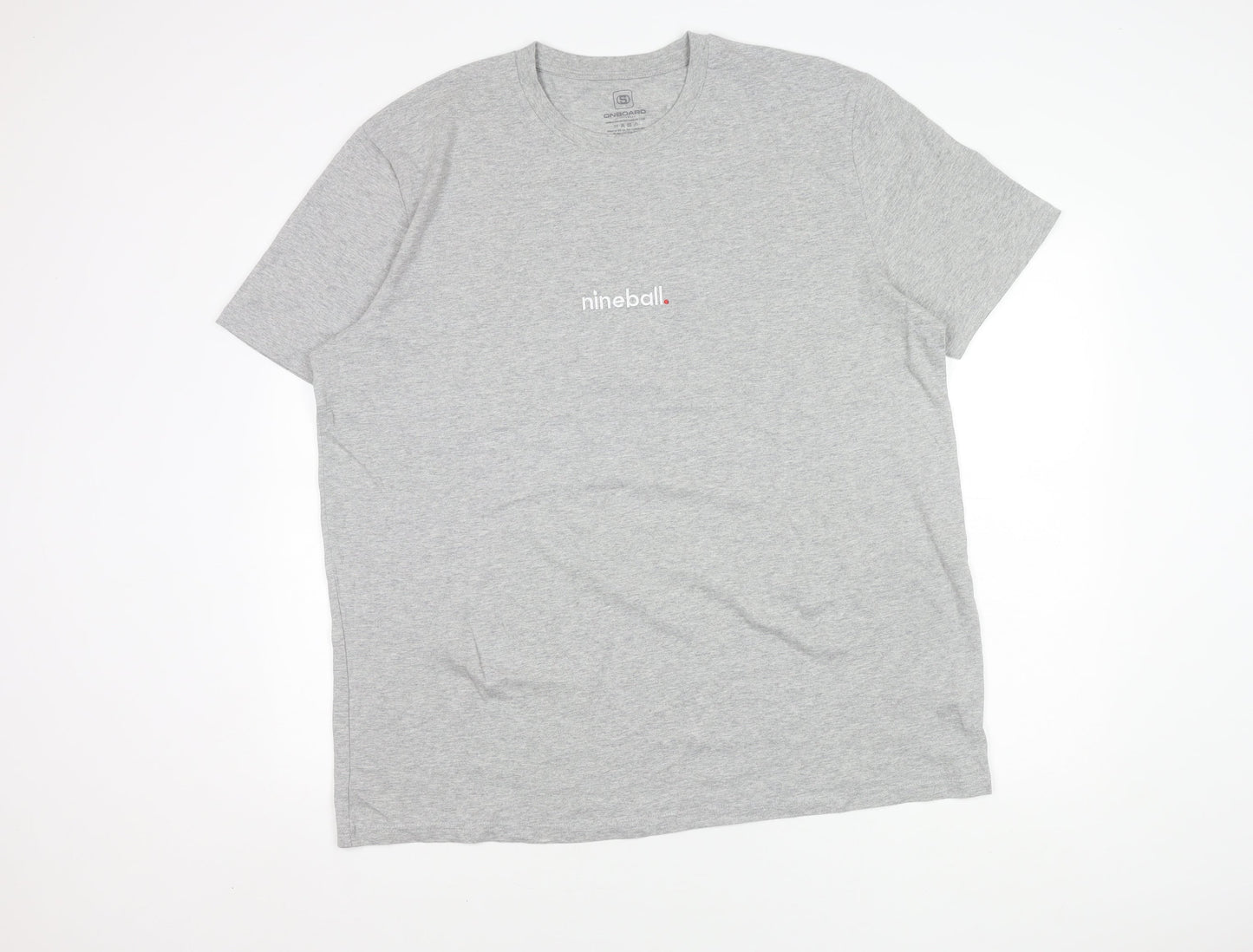 Stanley/Stella Men's Grey 3XL Organic Cotton T-Shirt