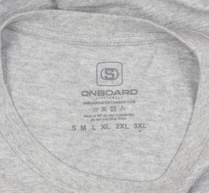 Stanley/Stella Men's Grey 3XL Organic Cotton T-Shirt