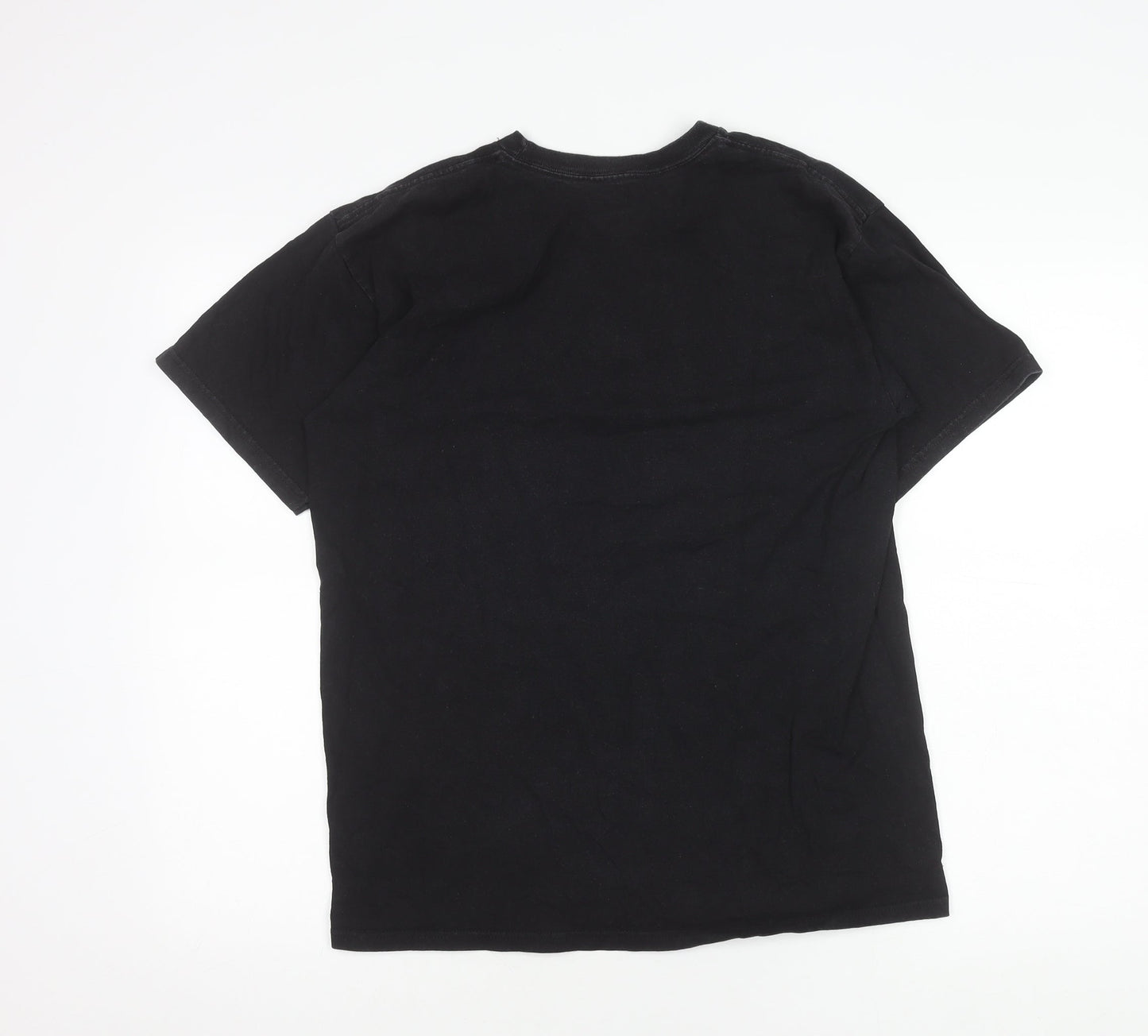 Mens UK Size M HUF Black  T-Shirt